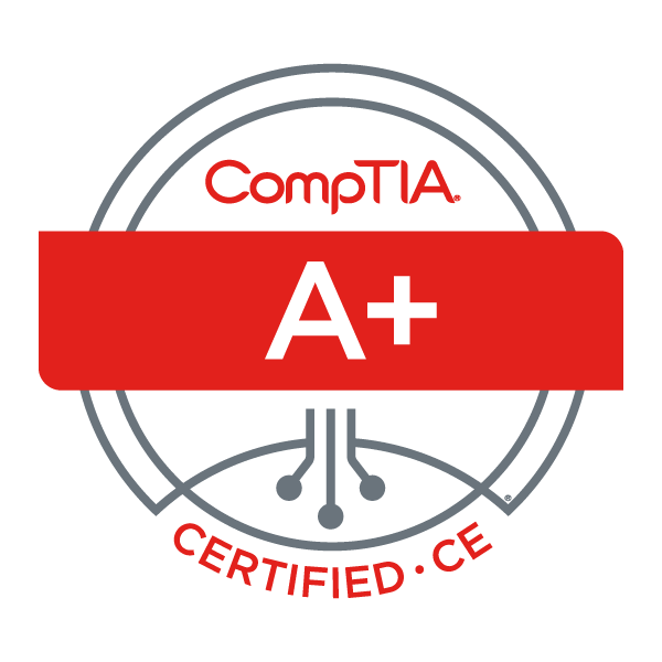 CompTIA A+ Certification Badge